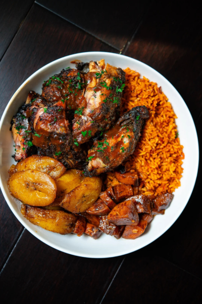 African & Caribbean Cuisine served at Crown Banqueting Suite