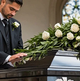 Peaceful venues for funeral wake events near London.