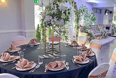 London venue hall suitable for dry hire events and custom setups.