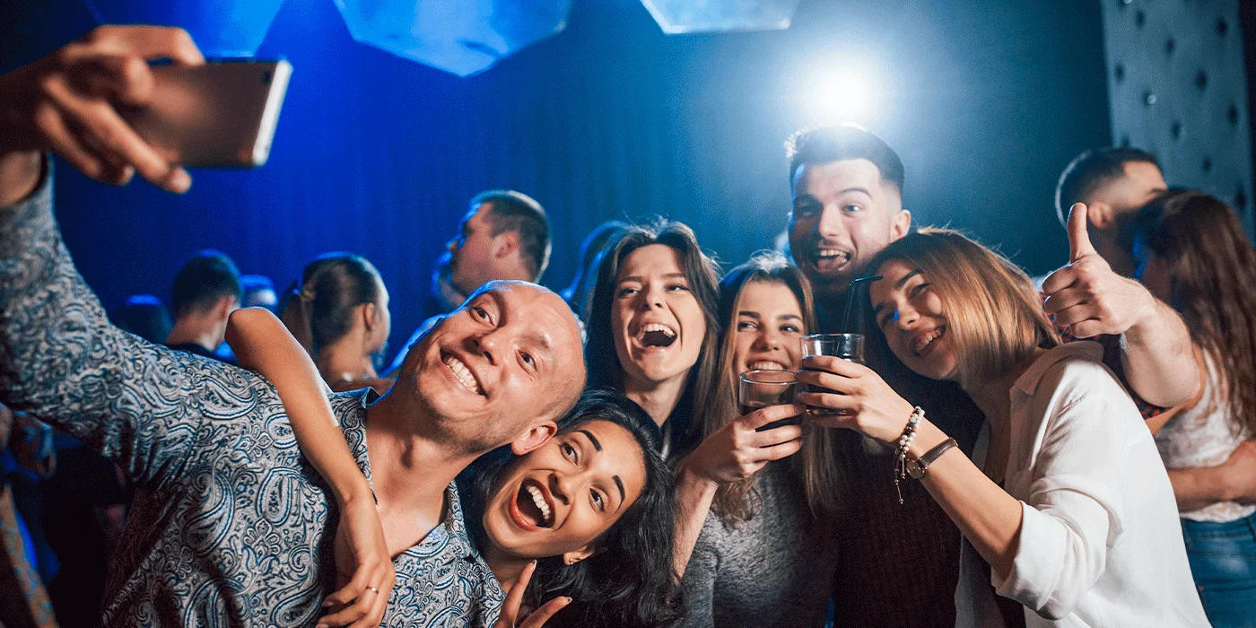 Corporate event setup inside one of the top party halls in London