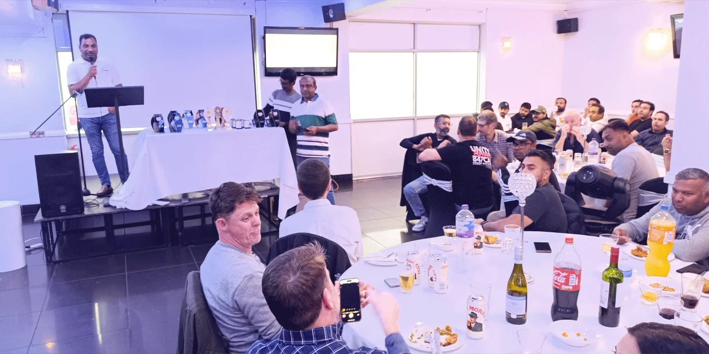 London party hall designed for premium corporate celebrations